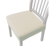 Renchey Housses De Chaises - Housse Étanche Élasticisée pour Cuisine et Salle à Manger,Protection pour Usage Intérieur Extérieur Bureau Restaurant Salon Jardin Ferme Noël