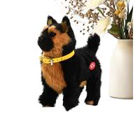 Renchey Jouet Robotique Chiot - Chien Robot Intelligent et Réaliste Qui Marche Chiot - Peluche Mignonne pour Jeunes Garçons Filles Anniversaire Voyage Jardin Maison, Anniversaire Noël