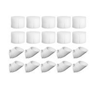 Renchey Kit de Godets pour Hydroponie - 10 Pièces Gobelet Hydroponique pour Tour Verticale,Panier de Culture avec Système de Pousse à Éponge Hors Sol pour Intérieur Serre Balcon