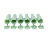 Renchey Moule à Glaces - Moule en Silicone 6 Cavités pour Bâtonnets Glacés | Pour Jus Fruits Jelly Confiture Pudding Yaourt