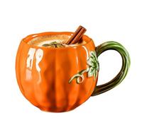 Renchey Mug En Céramique Décoratif À Forme De Potiron Et Large | Mug En Céramique Décoratif À Forme De Potiron Avec Large Et Incurvée, Intérieur Émaillé Lisse