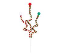 Renchey Piques De Noël en,Remplissage de Vase Tordu,Ornements de Noël à Piquer - pour Maison Bureau Fête Intérieur Extérieur Appui de Fenêtre Cheminée Table