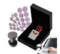 Renchey Raclette Anti-Taches de Pulvérisation - Outil De Nettoyage Et De Polissage Automobile - Kit Portable de Polissage pour Carrosserie, Carrelage, Pare-brise, Électroménager et Travaux de Peinture