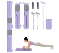 Renchey Reformer Pilates, Appareil Abdominal Multifonctionnel Pliable, Équipement d'exercice pour Équilibre Renforcement Musculaire Et Gainage Quotidien