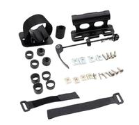Renchey Support de Fourche Vélo, Attache de Rétention à Libération Rapide pour Fourche, Porte-Vélo Métallique Antidérapant Léger pour Voiture SUV Camion Transport Maison Garage