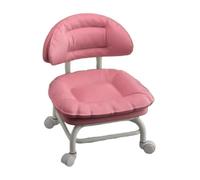 Renchey Tabouret Pivotant avec Et Siège Rembourré 12.6 X 12.2 X 6.3 in ABS | Tabouret Pivotant Avec Et Siège Rembourrés 12.6 X 12.2 X 6.3 In, Structure ABS Gris, Roulettes 360° Silencieuses