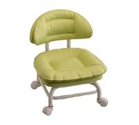 Renchey Tabouret Pivotant avec Et Siège Rembourré 12.6 X 12.2 X 6.3 in ABS | Tabouret Pivotant Avec Et Siège Rembourrés 12.6 X 12.2 X 6.3 In, Structure ABS Gris, Roulettes 360° Silencieuses