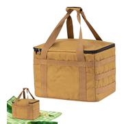 Renchey Tote de Camping | Grand Sac Renforcé | Conteneur Cube 20L Ergonomique Et Étanche Organisateur De Bac pour Le Voyage La Randonnée Le Bateau Kayak Et Dortoir Universitaire
