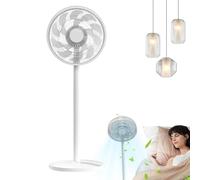 Renchey Ventilateur De Sol,Ventilateur Sur Pied Silencieux - Ventilateur Colonne Oscillant Rafraîchisseur d'Air pour Maison Bureau Cuisine Salon Dortoir Étudiant