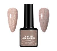 Rencontre À Crépitement, Vernis À Shatter, Couche De Finition De Craquage De S, Effets De Brise, Finition Durable, Noir, Pour Les Filles, La Manucure, Le Salon, La Maison, Les Vacan