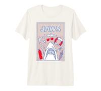 Rencontre avec Les Requins dans Jaws Ocean Adventure T-Shirt Haut de Gamme