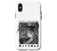 Rencontre avec Mothman - Art cryptique Original de Point Pleasant, 1966 Coque pour iPhone X/XS