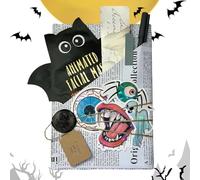 Rencontre Aveugle d'Halloween avec un Livre - Coffret Cadeau de Livres Mystère, Rencontre Aveugle avec un Livre d'Horreur Gothique, Cadeau d'Halloween pour Amateurs de Livres