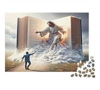 Rencontre Divine de la Bible Puzzle 1000 Pièces Précis Adultes Décoration Intérieure Activité Stimulante Jeu Éducatif Qualité Premium Papier Haute Qualité 52x38cm/1000pcs
