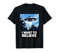 Rencontre drôle avec Un ovni : rêve Que Je Veux Croire à Un Vaisseau Spatial Extraterrestre T-Shirt