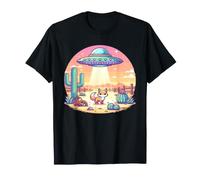 Rencontre du désert Renard enlèvement Extraterrestre OVNI T-Shirt