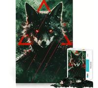 Rencontre mystérieuse Puzzle 1000 pièces pour Adultes Cadeau pour améliorer sa mémoire et se détendre Décoration Murale aux détails précis (38x26cm)