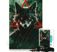 Rencontre mystérieuse Puzzle de 1000 pièces pour Adultes Stimule la mémoire Moments de Paix Design soigné Cadeau de qualité supérieure (50x75cm)