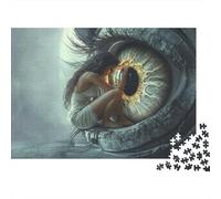 Rencontre Mystique Puzzle 1000 Pièces en Carton Épais Et Robuste, Jeu De Puzzle Brain Training Puzzle pour Une Alternative Aux Jeux De Société, Souvenir De Vacances 52x38cm/1000pcs