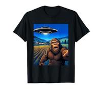 Rencontre OVNI choqué Bigfoot Alien Abduction Drôle T-Shirt
