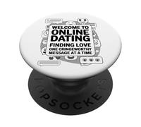 Rencontres en ligne Trouver l"amour Cringeworthy Message PopSockets PopGrip Adhésif