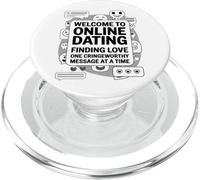Rencontres en ligne Trouver l"amour Cringeworthy Message PopSockets PopGrip pour MagSafe