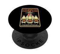 Rencontres rapprochées du Genre maudit fantôme Extraterrestre Halloween PopSockets PopGrip Adhésif