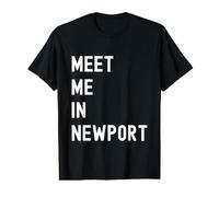Rencontrez-Moi à Newport, Wales, Royaume-Uni T-Shirt Graphique avec Valeur