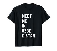 Rencontrez-Moi à Uzbekistan Asie T-Shirt Graphique avec Valeur