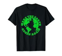 Rend la Terre Verte Encore Une Fois, Sauvez la planète T-Shirt Graphique avec Valeur