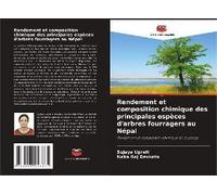 Rendement Et Composition Chimique Des Principales Espèces D'arbres Fourragers Au Népal