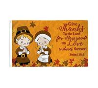 Rendez Grâce Au Seigneur Drapeaux De Jardin 90X150Cm Double Face Drapeau De Personnalisée Bannières De Pour Plage Extérieure Maison