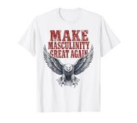Rendez la masculinité à Nouveau Belle aux Hommes pygargues à tête Blanche T-Shirt