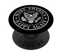 Rendez l'Amérique Heureuse à Nouveau 4 Juillet 1776 Indépendance des États-Unis PopSockets PopGrip Adhésif
