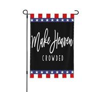 Rendez Le Paradis Bondé Drapeaux De Jardin Durable Drapeau De Jardin Décoratif Drapeaux Pour Intérieure Clubs Chambres 30X45cm