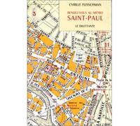 Rendez-vous au métro Saint-Paul - Cyrille Fleischman - Le Dilettante - broché - Livre