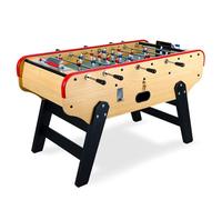 Rendez Vous Déco - Babyfoot Adulte Intérieur Bistrot Bois Clair 155,3 cm avec Monnayeur - Table de Jeux Familiale et Professionnelle Robuste