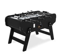 Rendez Vous Déco - Babyfoot Adulte Intérieur Bistrot Noir 155,3 cm avec Monnayeur - Table de Jeux Familiale et Professionnelle Robuste