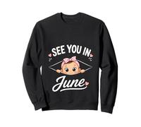 Rendez-Vous en Juin, révélation de la Grossesse, Baby Shower Sweatshirt