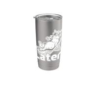 Rendez-vous plus tard en été ou en vacances - Chat Gobelet isotherme en acier inoxydable double paroi