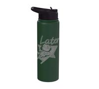 Rendez-vous plus tard en été ou en vacances - Lézard Stainless Steel Insulated Water Bottle