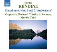 Sergio Rendine – Symphonie n°1 et Symphonie n°2 « Andorrana » – NAXOS