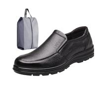 RenDiuJups Chaussures de Chef Anti-Dérapantes Unisexes - Chaussures de Cuisine Professionnelles Résistantes à l'Huile - Confortables & Légères pour Hommes et Femmes(Black 1,42 EU)