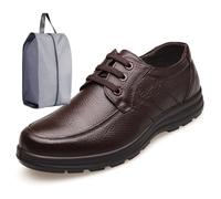 RenDiuJups Chaussures de Chef Anti-Dérapantes Unisexes - Chaussures de Cuisine Professionnelles Résistantes à l'Huile - Confortables & Légères pour Hommes et Femmes(Brown 2,44 EU)