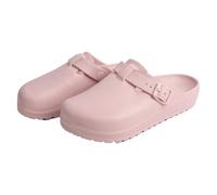Sandales Chirurgicales Médicales - Chaussons Antidérapants pour Médecins/Infirmières, Chaussures Bloc Opératoire Imperméables, Unisexe - Respirantes et Hygiéniques(Pink,40 EU)