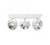 Rendl Spot LED 3 Réflecteurs Orientables en Métal Kelly III (Pls Coloris) - R12336