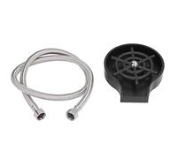 Rendre automatique de gaspillement de tasse noire en acier inoxydable Cleanfree à la mode Rinser pour les barres commerciales et domestiques matériaux de haute qualité Nettoyage