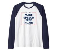 Rendre la Parole Libre à Nouveau Manche Raglan