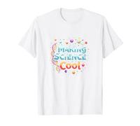 Rendre la Science Cool : Inspirer Les Amateurs de STEM T-Shirt, Homme, Blanc, 5XL