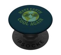 Rendre la Terre fraîche à Nouveau Design Amusant de Sensibilisation au Climat écologique PopSockets PopGrip Adhésif